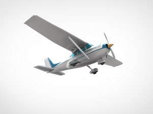 Cessna 172S Skyhawk SP 3D-Modell