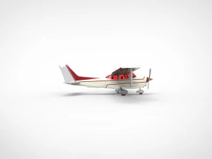 Cessna 172S Skyhawk SP 3D Model
