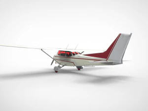 Cessna 172S Skyhawk SP 3D Model