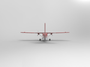 DHC-6 Twin Otter 3D-Modell