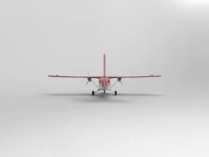 DHC-6 Twin Otter 3D Model