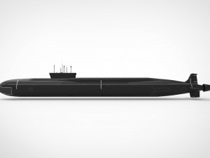 Alexander Nevsky submarine 3D Model