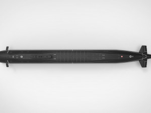 Alexander Nevsky submarine 3D Model