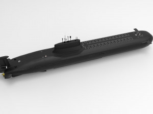 Ballistic Missile Submarine Modello 3D
