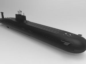 Ballistic Missile Submarine Modello 3D
