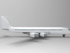 Boeing 707 Modelo 3D