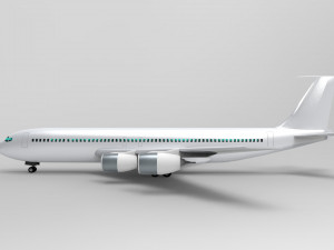 Boeing 707 3Dモデル
