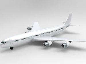Boeing 707 Modelo 3D