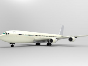 Boeing 707 3Dモデル