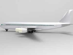 Boeing 707 3Dモデル