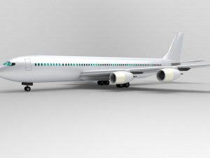 Boeing 707 3Dモデル