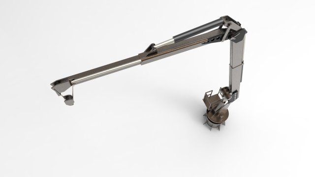 Crane deck ship 3D-Modell .c4d .max .obj .3ds .fbx .stl .blend 