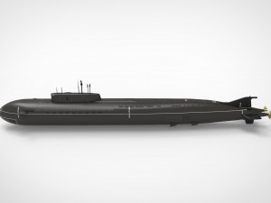Kursk Submarine 3D Модель