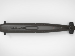 Kursk Submarine 3D Модель