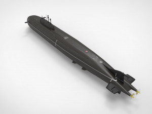Kursk Submarine 3D Модель