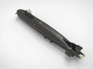 Submarino Kursk Modelo 3D