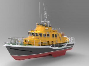 Rescue Ship 3D Model