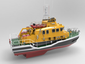 Rescue Ship 3D Model