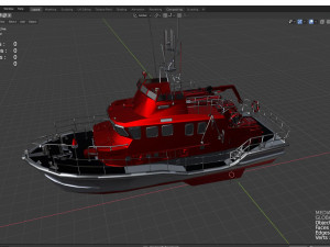 Rescue Ship 3D Model