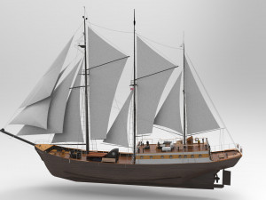 Sailing Ship Modelo 3D