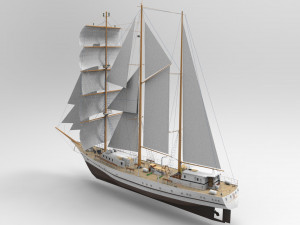 Sailing Ship 3D 모델