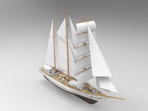 Sailing Ship 3D 모델