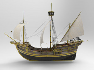 Sailing Ship 3Dモデル