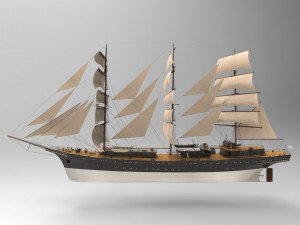 Sailing Ship 3D 模型