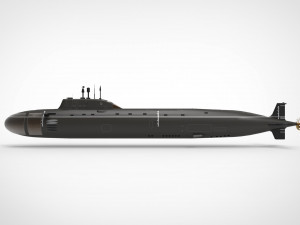 Severodvinsk submarine 3D-Modell