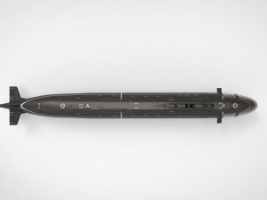 Severodvinsk submarine 3D-Modell