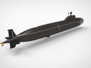 Severodvinsk submarine 3D-Modell