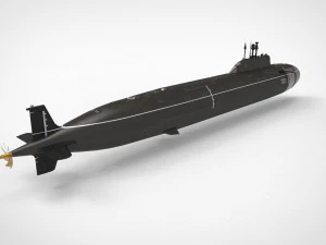 Severodvinsk submarine 3D Model