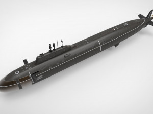 Severodvinsk submarine 3D-Modell