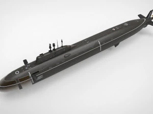 Severodvinsk submarine 3D Model