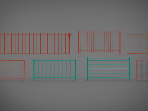 Railing ship 3D Модель