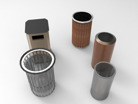 WASTE BIN Model 3D