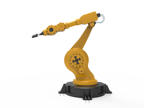 Industrial robot arm Modelo 3D