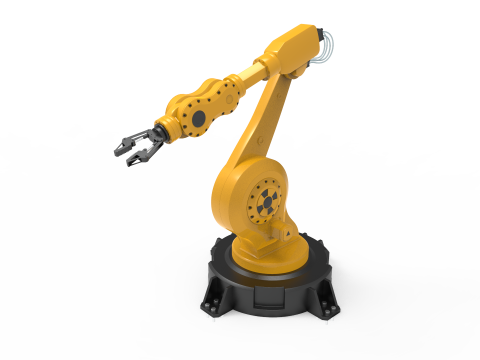 Industrial robot arm Modelo 3D
