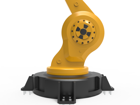 Industrial robot arm Modelo 3D