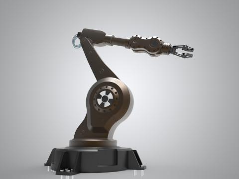 Industrial robot arm Modelo 3D