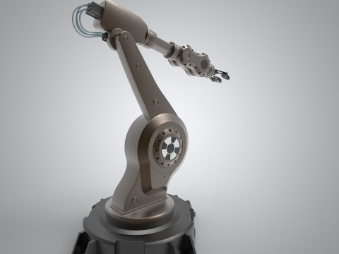 Industrial robot arm 3D 모델