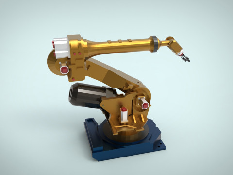 Industrial robot arm Modelo 3D