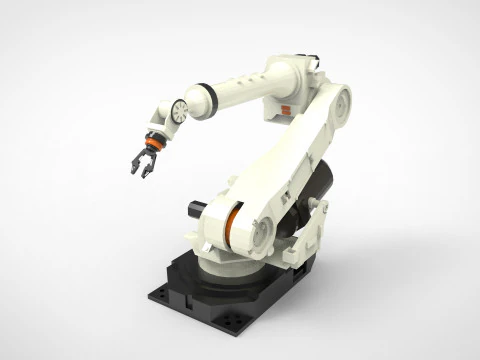 Industrial robot arm 3D Model