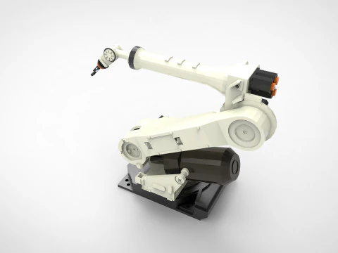Industrial robot arm 3D Model