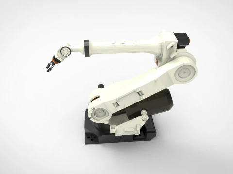 Industrial robot arm 3D Model
