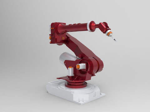Industrial robot arm Modèle 3D
