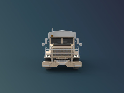 Military truck 3D Модель