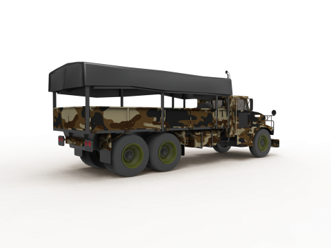 Military truck 3D Модель