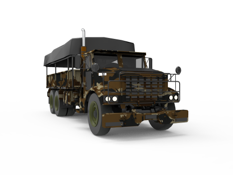 Military truck 3D Модель