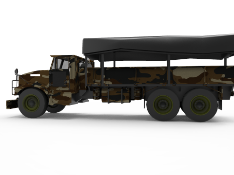 Military truck 3D Модель